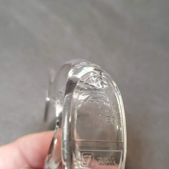 Vintage Bijan Lucite Napkin Rings, Set of 4, 1980 Clear Acrylic Fish Whale Beach - Picture 5 of 5